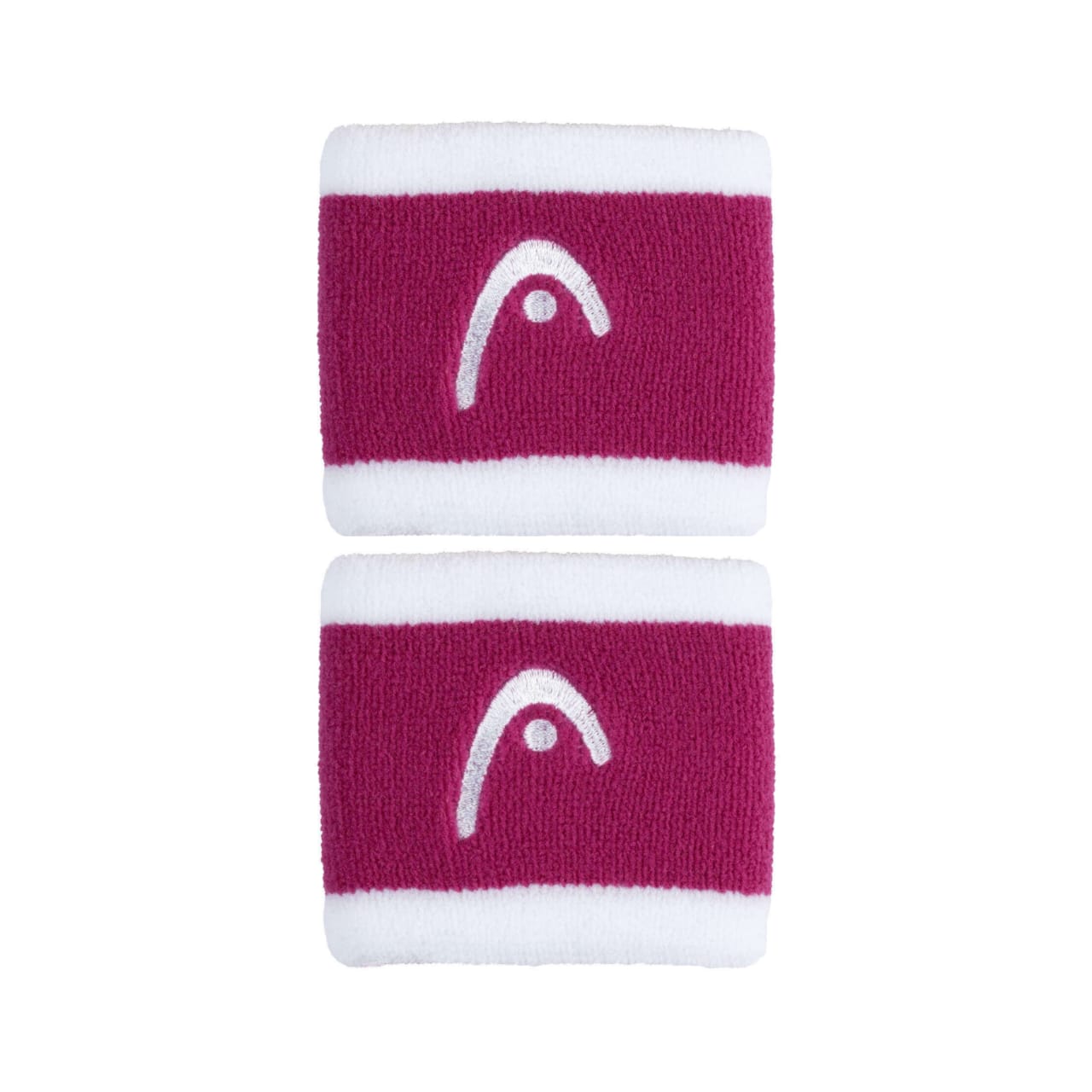 Muñequera Head Striped (Vivid Pink White 2.5)