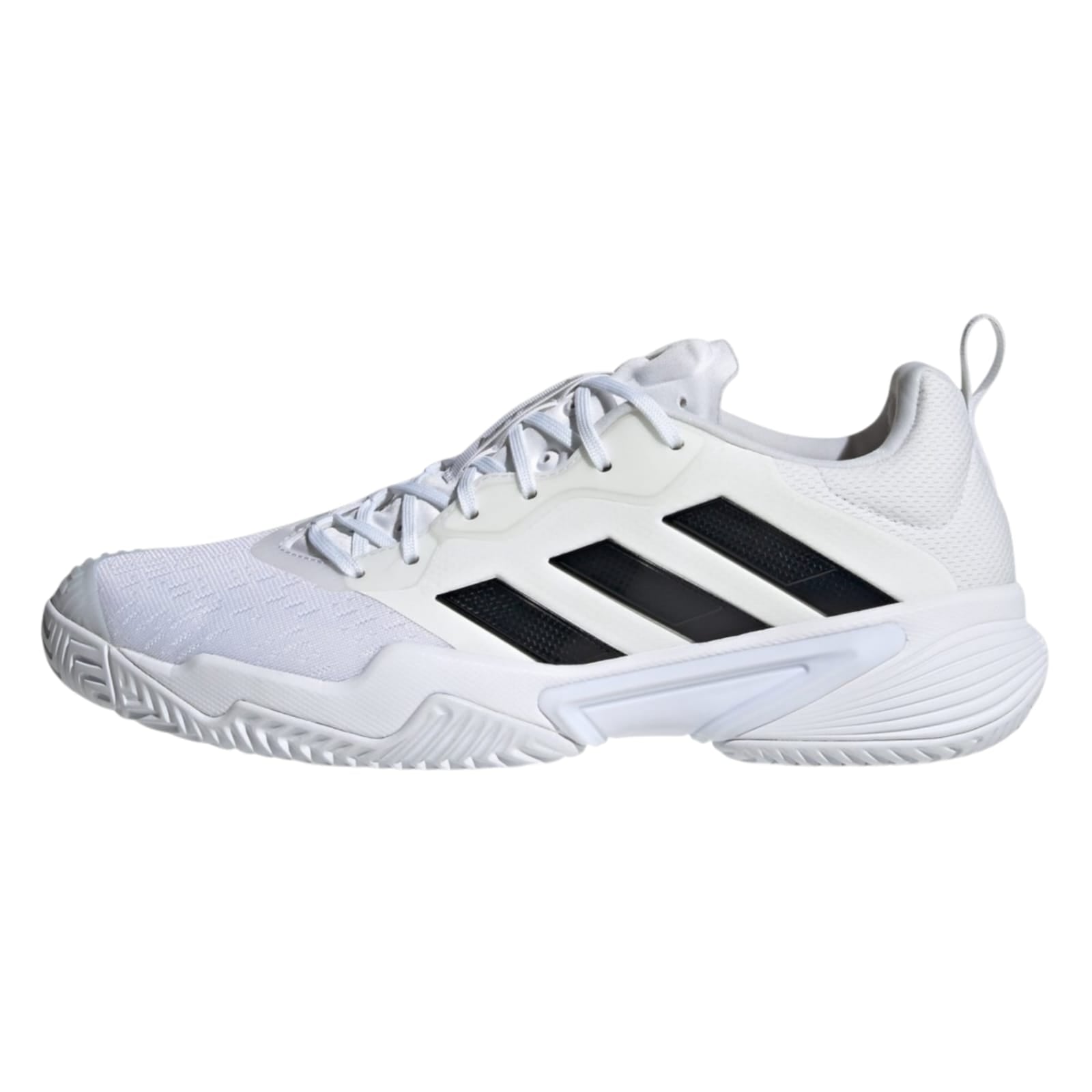 Tenis Adidas Barricade Men (Blanco/detalles Negro)