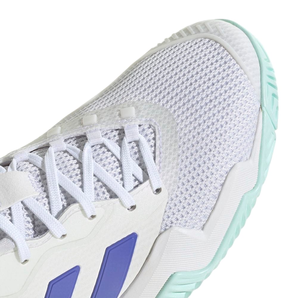 Tenis Adidas Barricade W IF9130 (Cloud White/Cobalt Blue/Purple Burst)