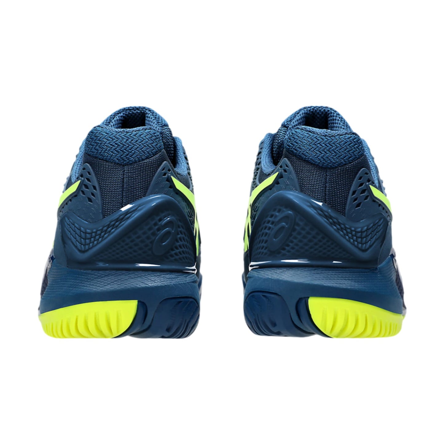 Tenis Asics Resolution 9 (Mako Blue/Safety Yellow)