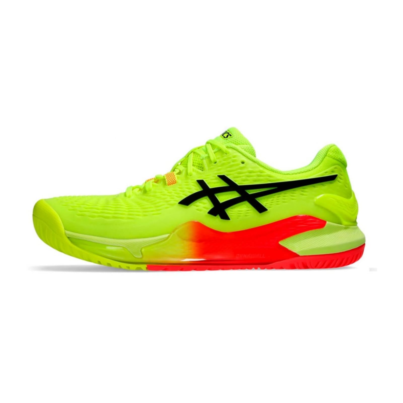 Tenis Asics Gel Resolution 9 Paris (SafetyYellow/Black)