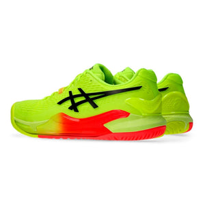 Tenis Asics Gel Resolution 9 Paris (SafetyYellow/Black)