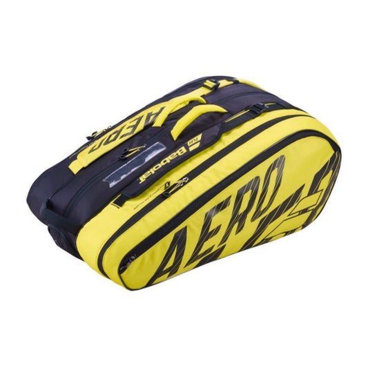 Maleta Babolat Pure Aero x12 (Yellow/Black)