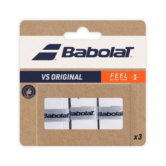Overgrip Babolat VS Original Feel x3 Blanco