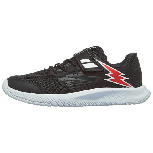 Tenis Babolat Pulsion all Court Kids (Black/Fiesta Red)
