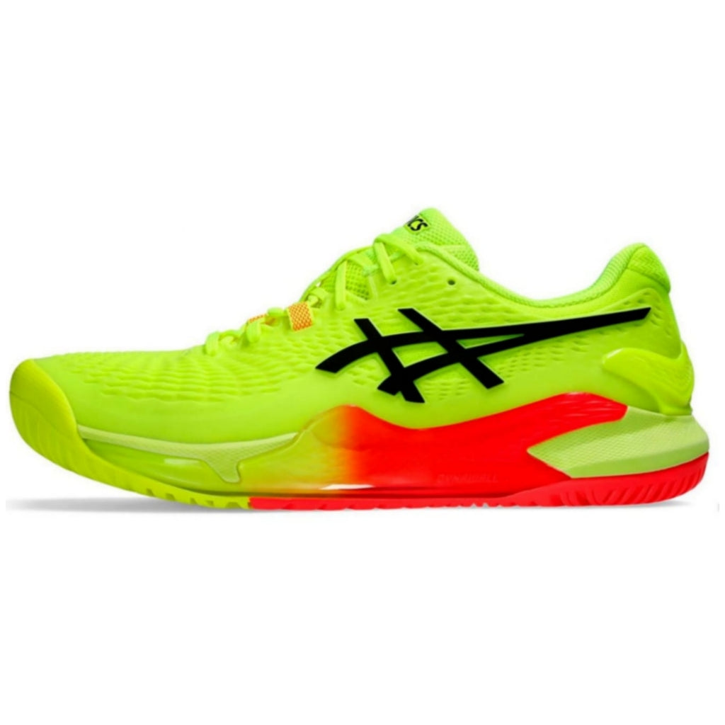 Tenis Asics Gel Resolution 9 Paris (SafetyYellow/Black)