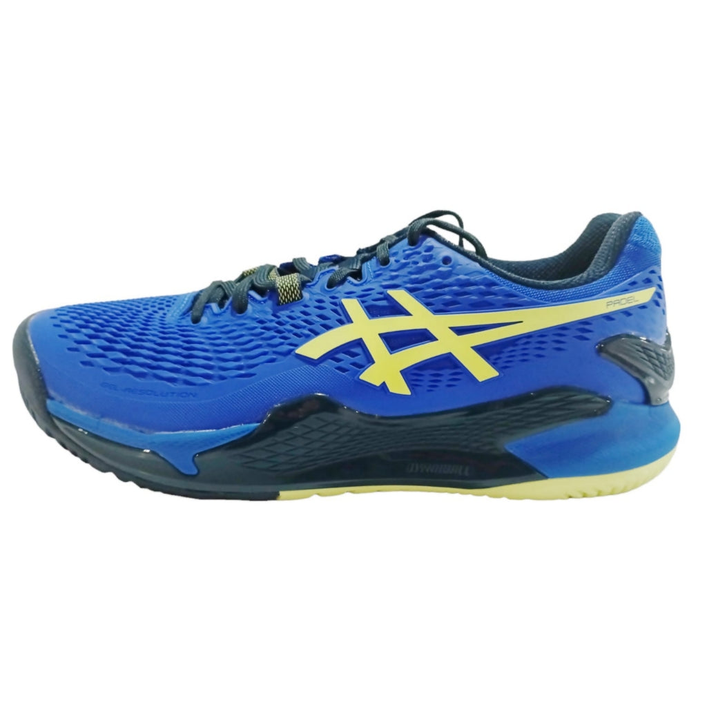 Tenis Asics Gel Resolution 9 Padel (Ilusion Blue/Glow Yellow)