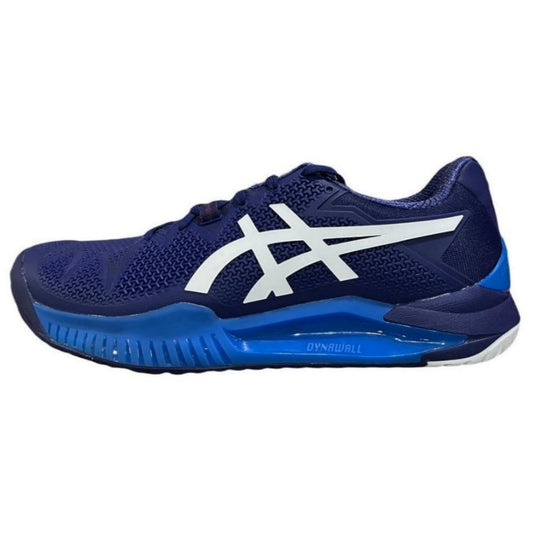 Tenis Asics Gel Resolution 8 (Dive Blue/White)