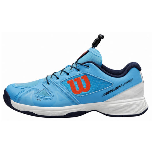 Tenis Wilson Rush Pro Junior (Bonnie Blue/White Tangerine)