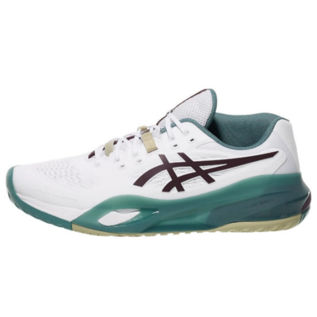 Tenis Asics Gel Resolution X (White/Dark Aubergine)