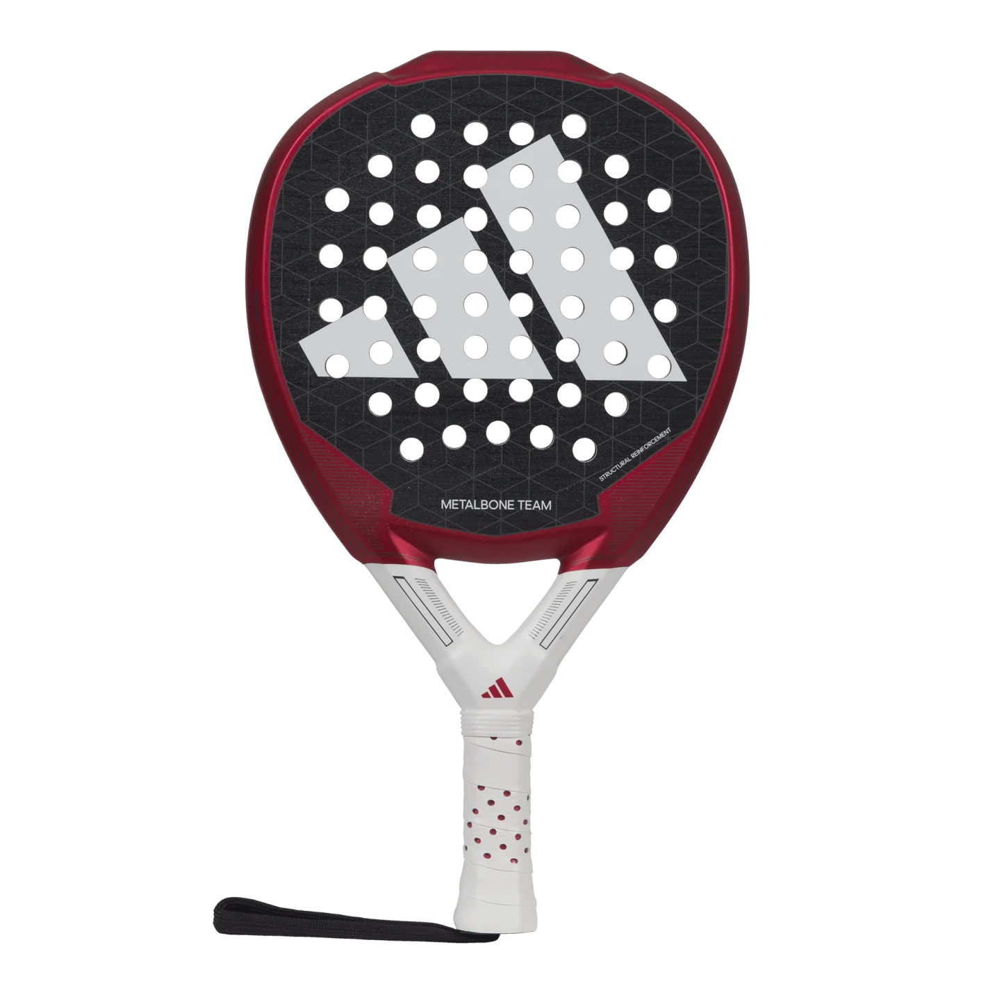Pala Adidas Metalbone Team 3.3 (360-375g.) blanco/rojo