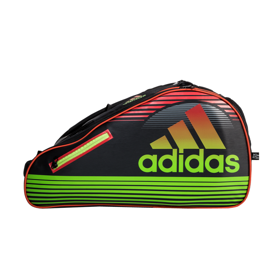 Paletero Adidas Tour (Negro/Verde)
