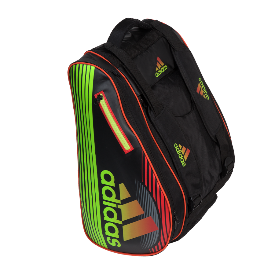 Paletero Adidas Tour (Negro/Verde)