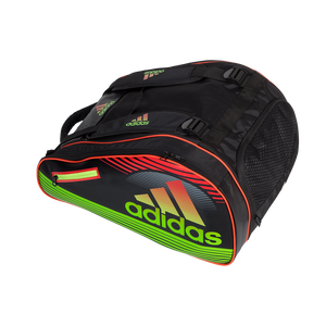 Paletero Adidas Tour (Negro/Verde)