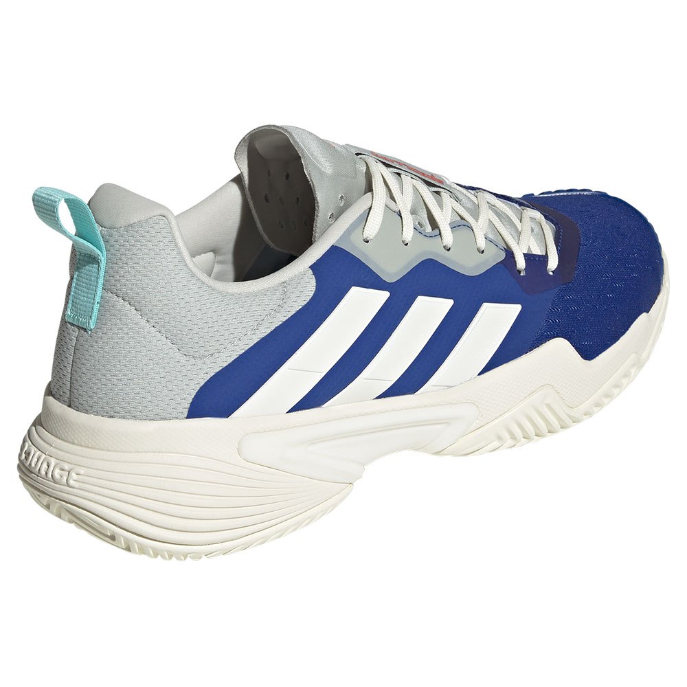 Tenis Adidas Barricade M (azul/blanco)