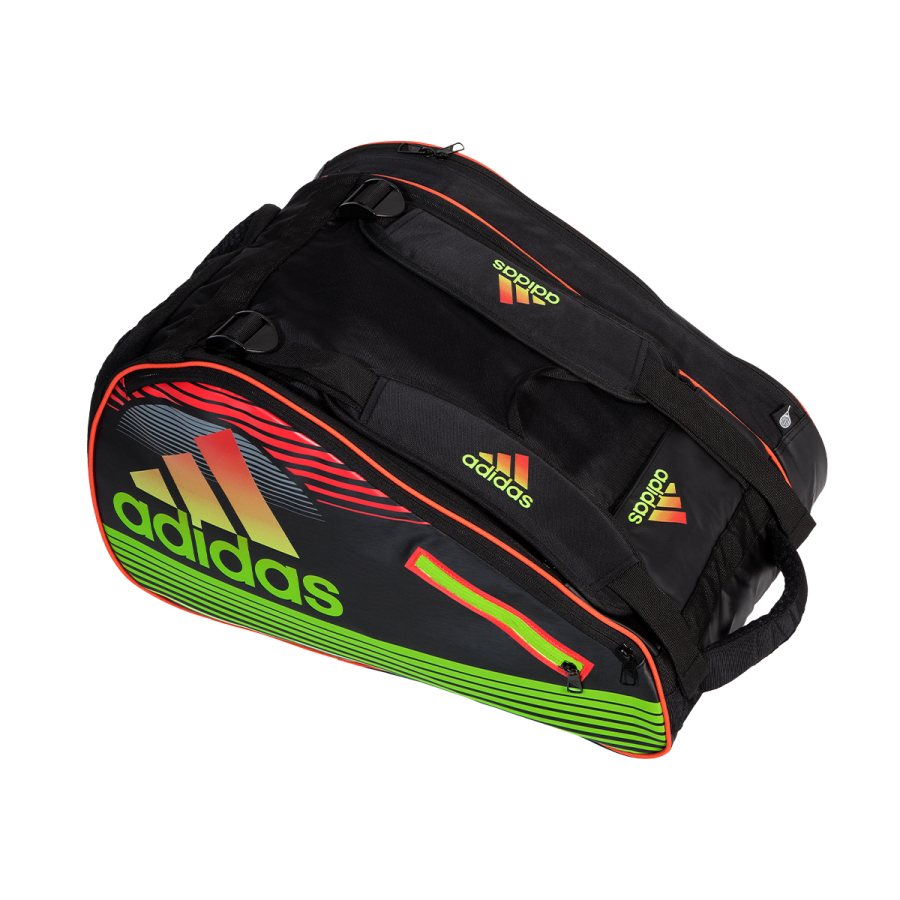 Paletero Adidas Tour (Negro/Verde)