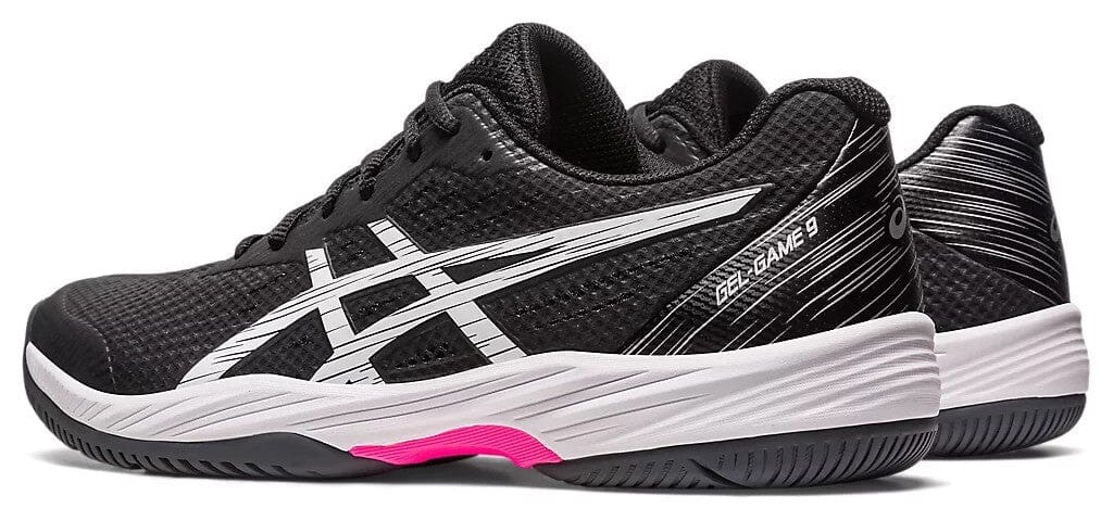 Tenis Asics Gel Game 9 (Black/Hot Pink)