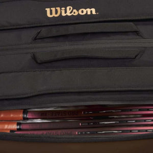 Maleta Wilson Super Tour Pro Staff R15 V14 (Marrón/Dorado/Negro)