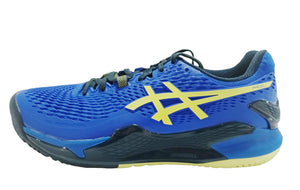 Tenis Asics Gel Resolution 9 Padel (Ilusion Blue/Glow Yellow)