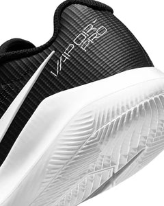 Tenis Nike Court Vapor Pro Junior (Negro/Blanco)