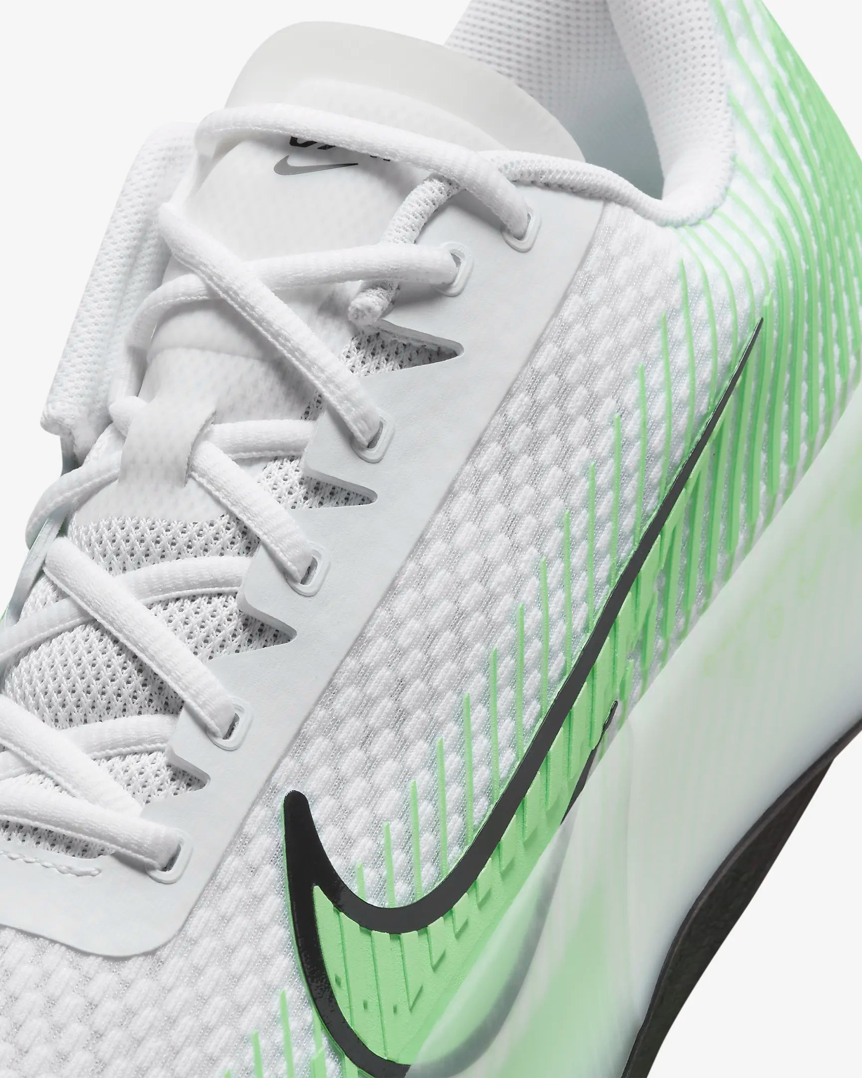 Tenis Nike Court Air Zoom Vapor 11 (Blanco/verde veneno)