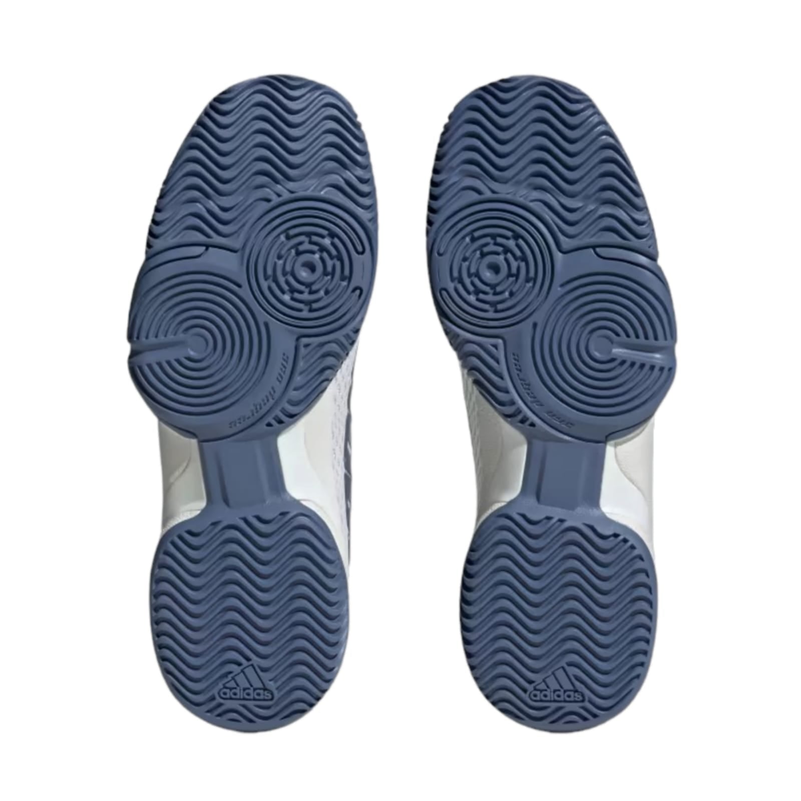 Tenis Adidas Barricade K Junior (Blanco/Azul Opaco)