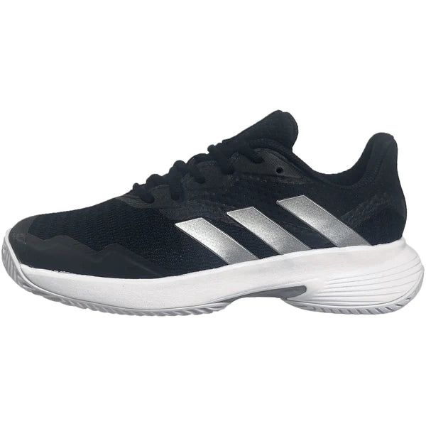 Tenis Adidas CourtJam Dama (Negro/Plata)