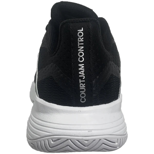 Tenis Adidas CourtJam Dama (Negro/Plata)