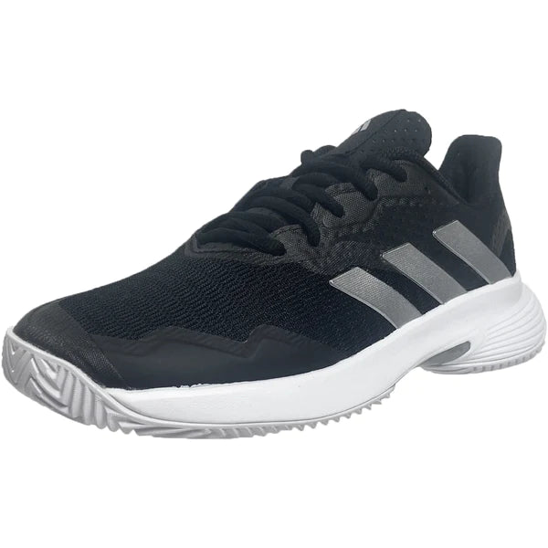 Tenis Adidas CourtJam Dama (Negro/Plata)