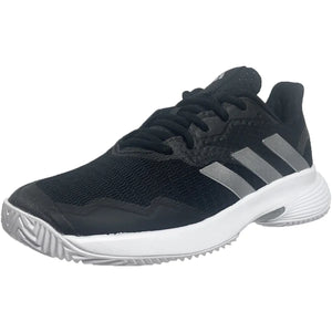 Tenis Adidas CourtJam Dama (Negro/Plata)