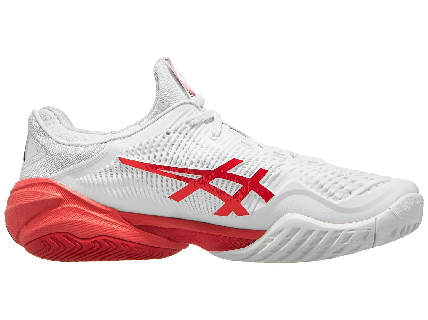 Tenis Asics Court FF3 Novak (White/Electric Red)
