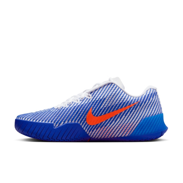 Tenis Nike Vapor 11 (Blanco/Azul/Naranja)