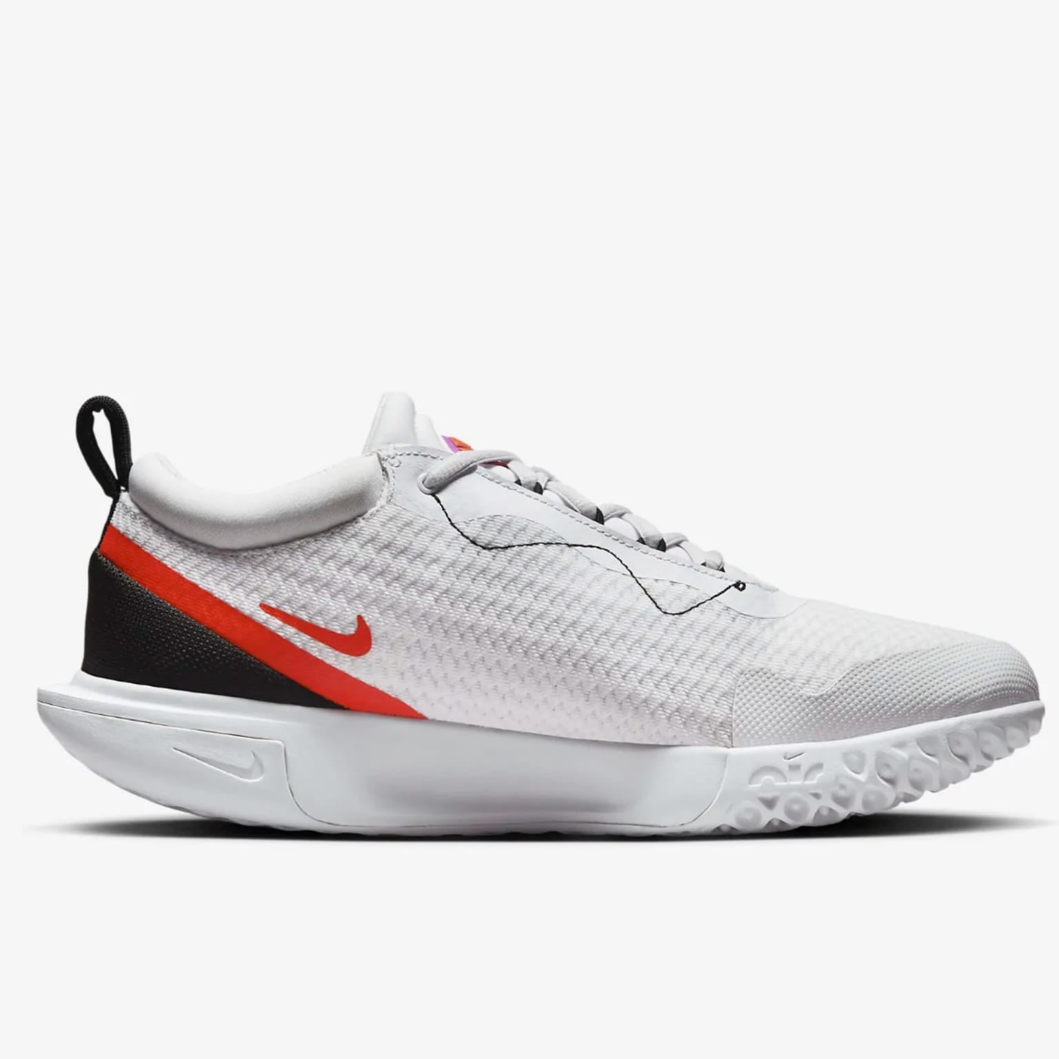 Tenis Nike Zoom Court Pro HC  (Blanco/Negro/Sueño fucsia/Rojo picante)