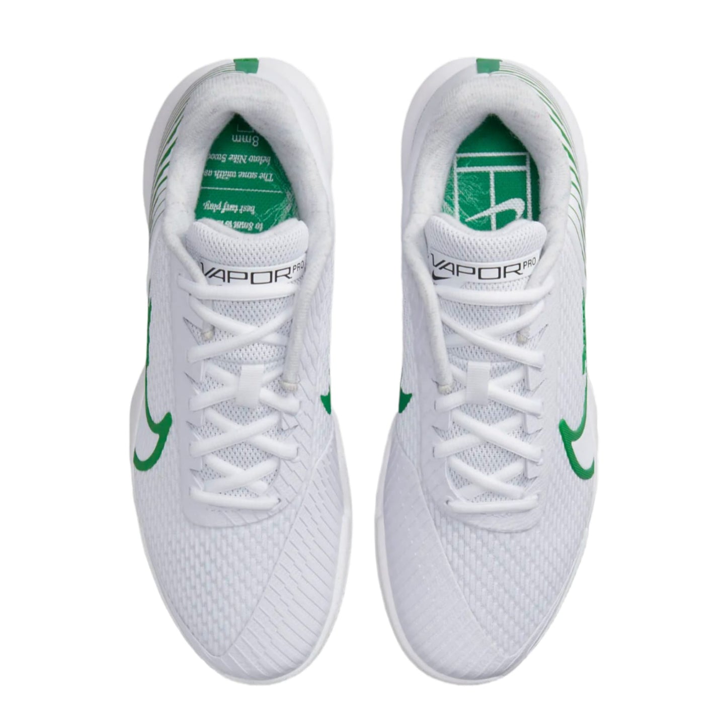 Tenis Nike Court Air Zoom Vapor Pro 2 (Blanco/Verde Kelly)