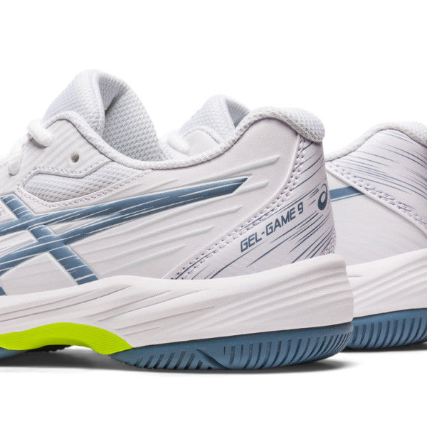 Tenis Asics Gel Game 9 GS (White/Steel Blue)