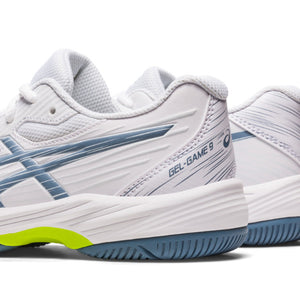 Tenis Asics Gel Game 9 GS (White/Steel Blue)