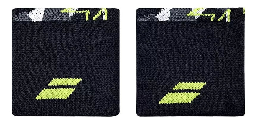 Muñequera Babolat Logo Jumbo Wristband (Grey/Aero)