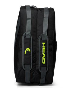 Maleta Head Base Padel M Black/Yellow (X 5-6)