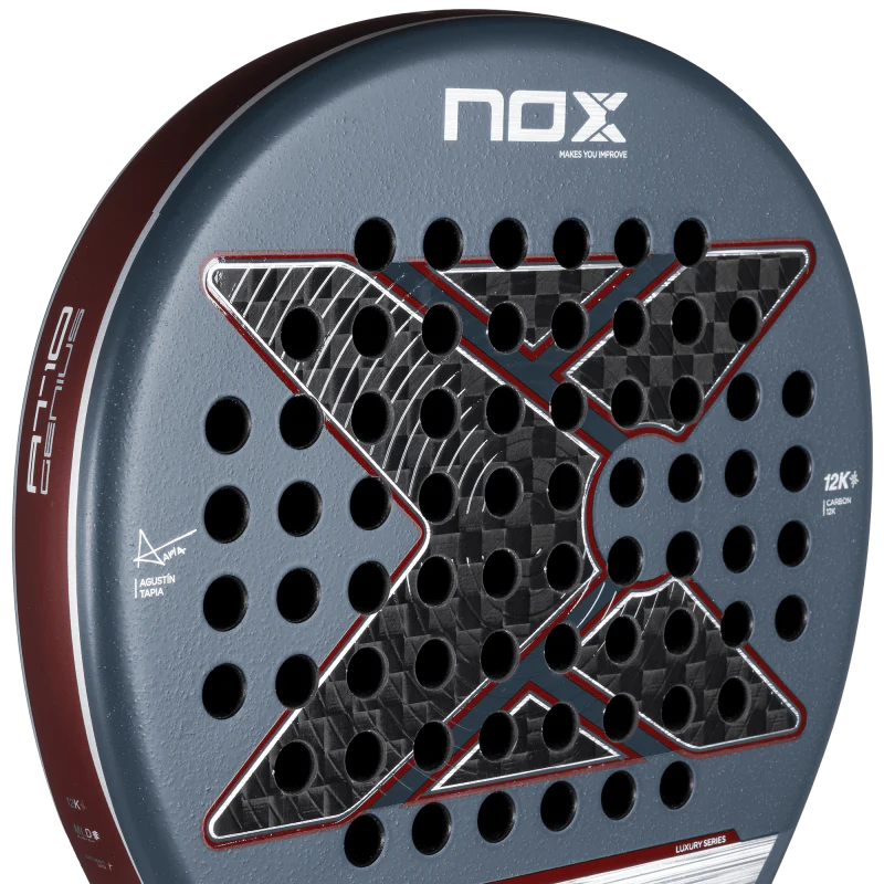 Pala Nox AT10 Genius 12K By Agustin Tapia (366g.) 2025