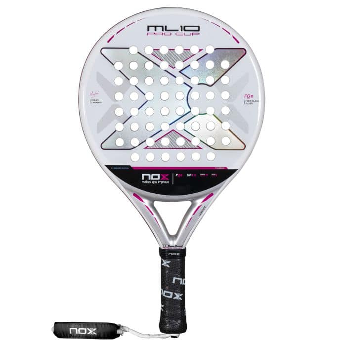 Pala Nox ML10 Pro Cup Coorp Silver By Miguel Lamperti (363g.) 2025
