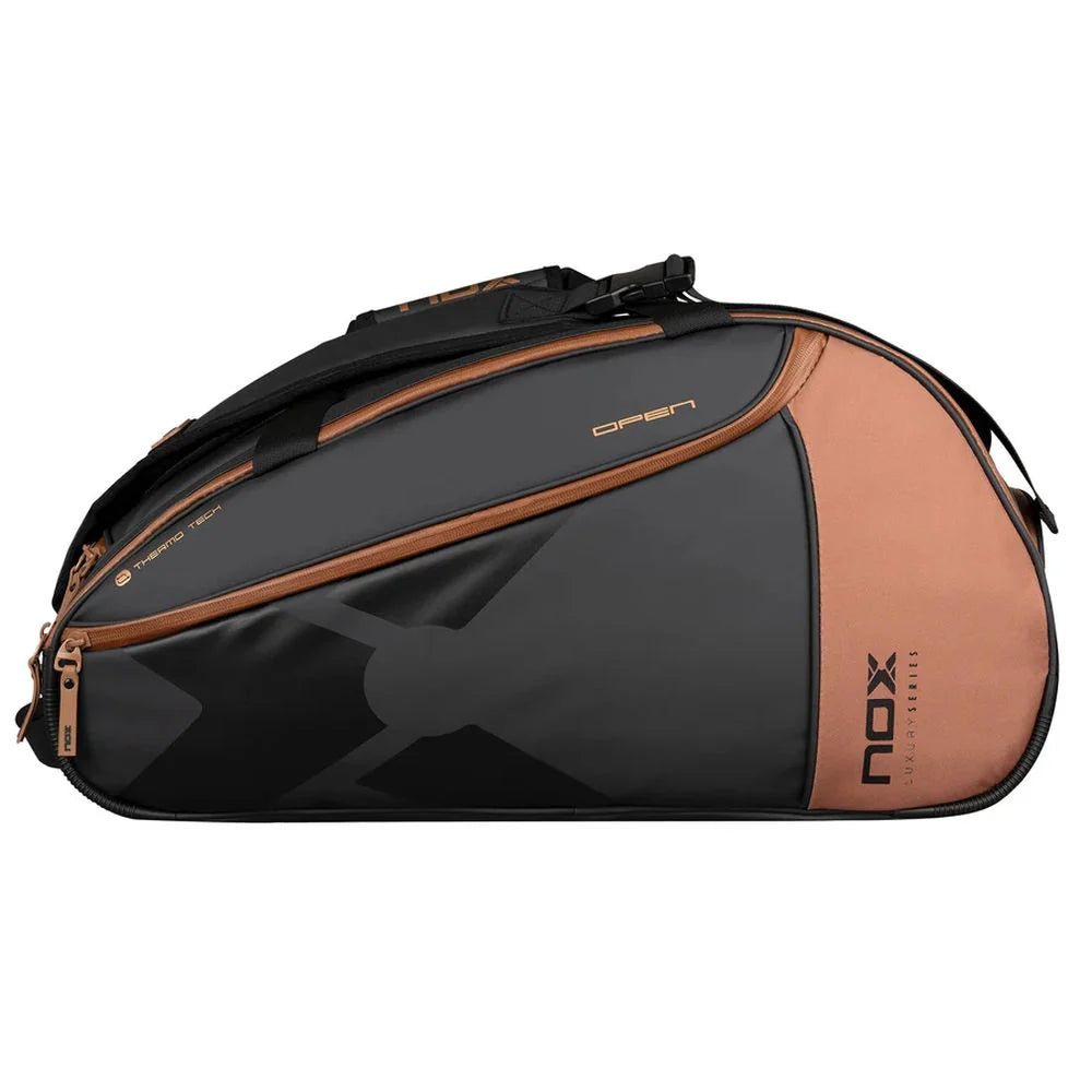 Paletero Nox Luxury open series Coleccion de Agustin Tapia (Black/Brown)