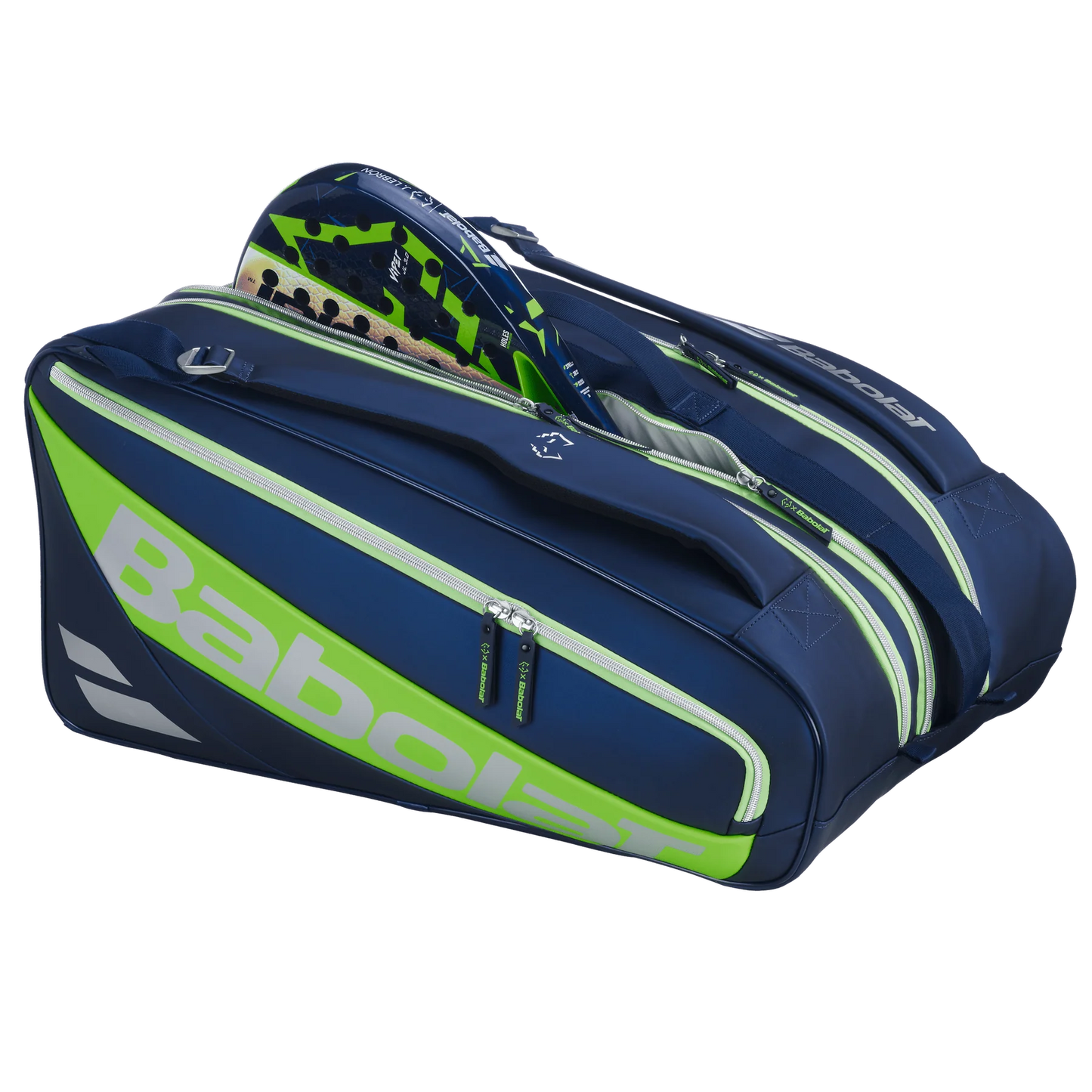 Paletero Babolat Pro Juan Lebron 2.0 2nd Gen (Navy/Green) 2026