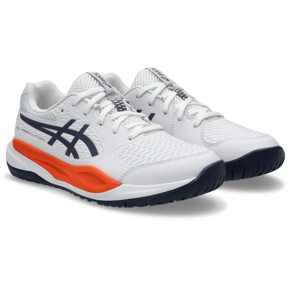 Tenis Asics Gel Resolution X GS (White/Greyish Purple)
