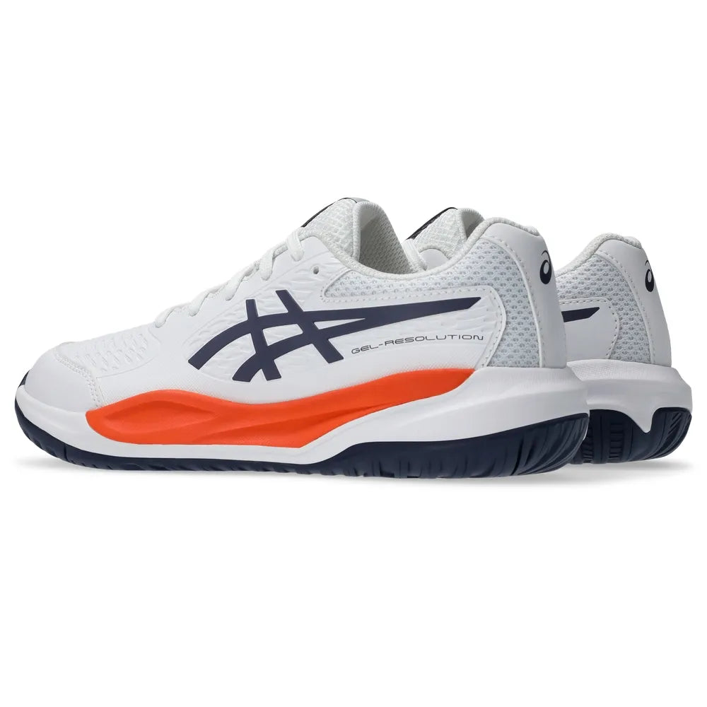 Tenis Asics Gel Resolution X GS (White/Greyish Purple)