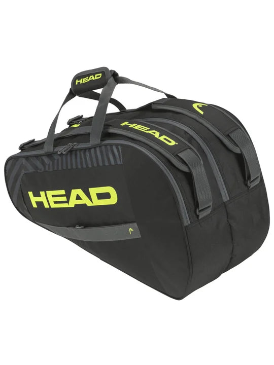 Maleta Head Base Padel M Black/Yellow (X 5-6)