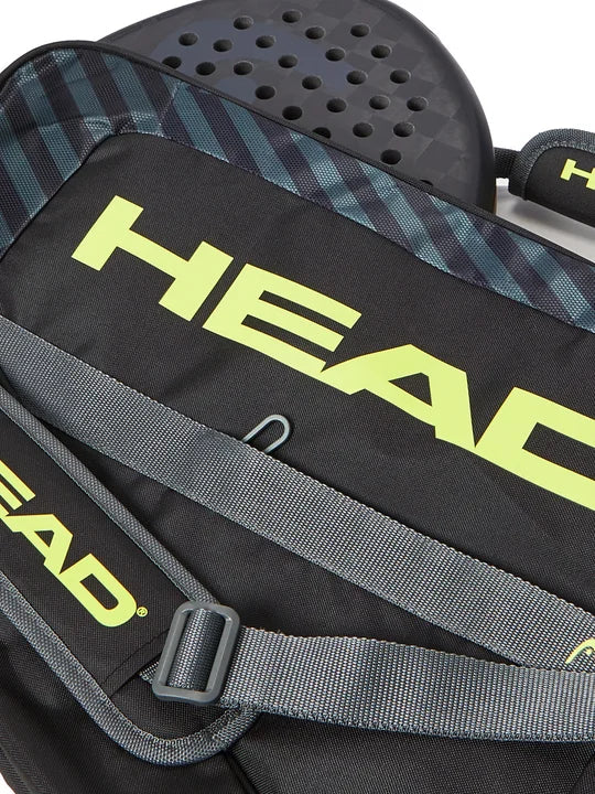 Maleta Head Base Padel M Black/Yellow (X 5-6)