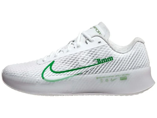 Tenis Nike Zoom Vapor 11 Dama (Blanco/Verde Kelly)
