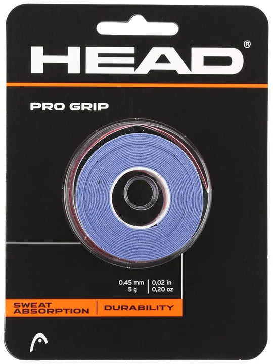 Overgrip Head Pro Grip Blue (x3)
