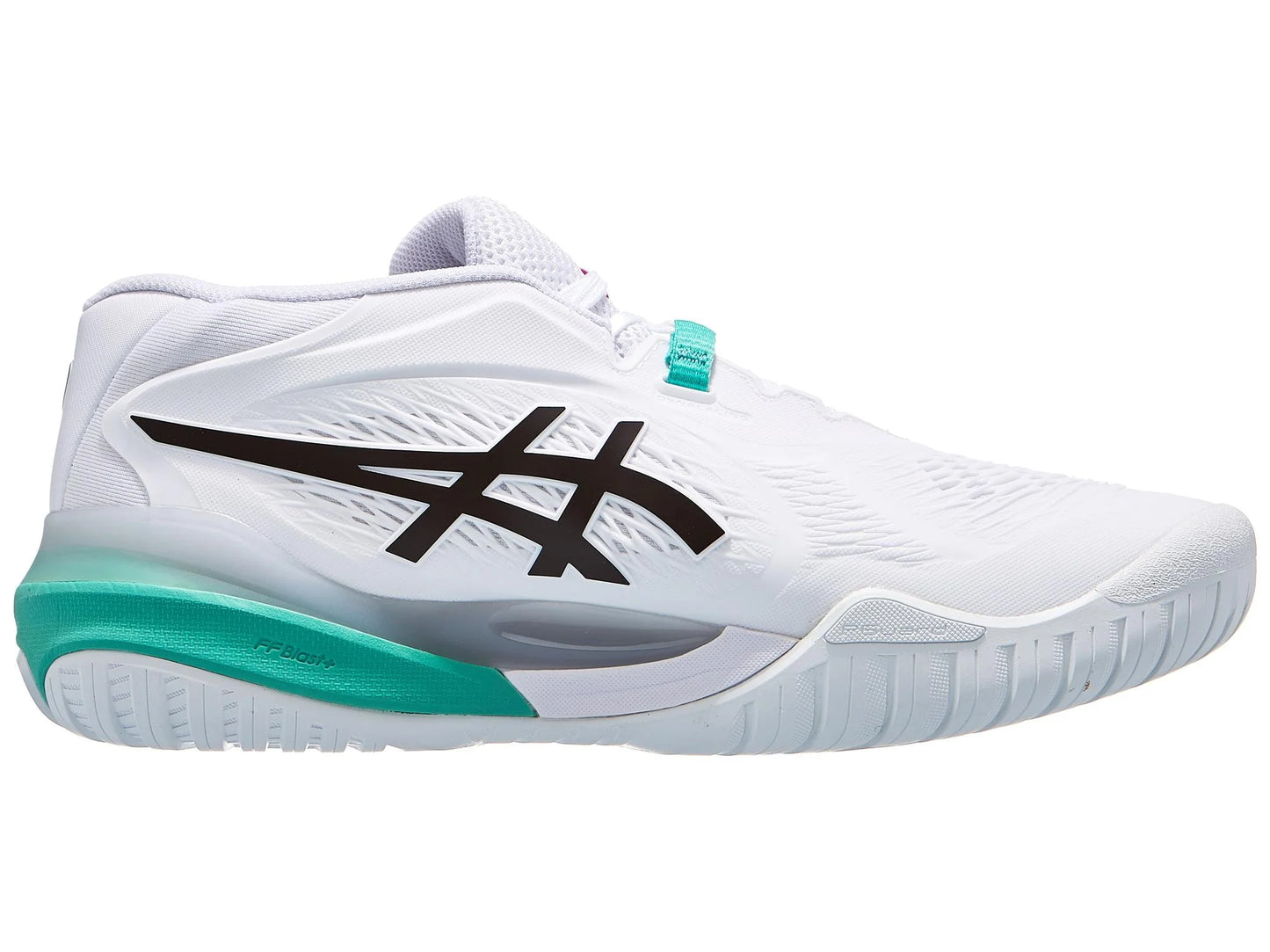 Tenis Asics Gel Resolution X (White/Aurora Green)
