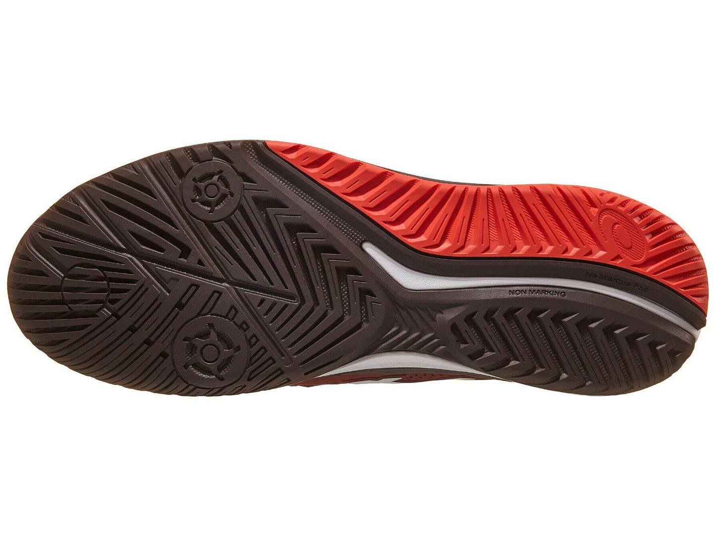 Tenis Asics Gel Resolution 9 (Antique Red/White)
